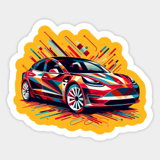 Tesla Model 3 Sticker